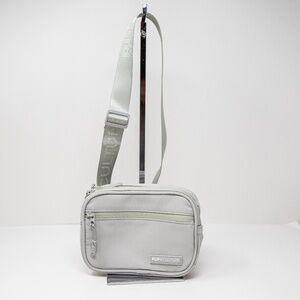 Pup Culture Cross Waist Body Dog Training Treat Pouch Purse Bag Gray